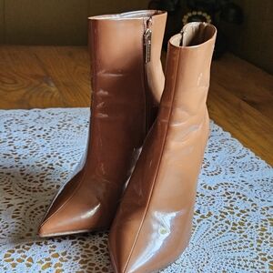Gianni Bini Tan Ankle Booties